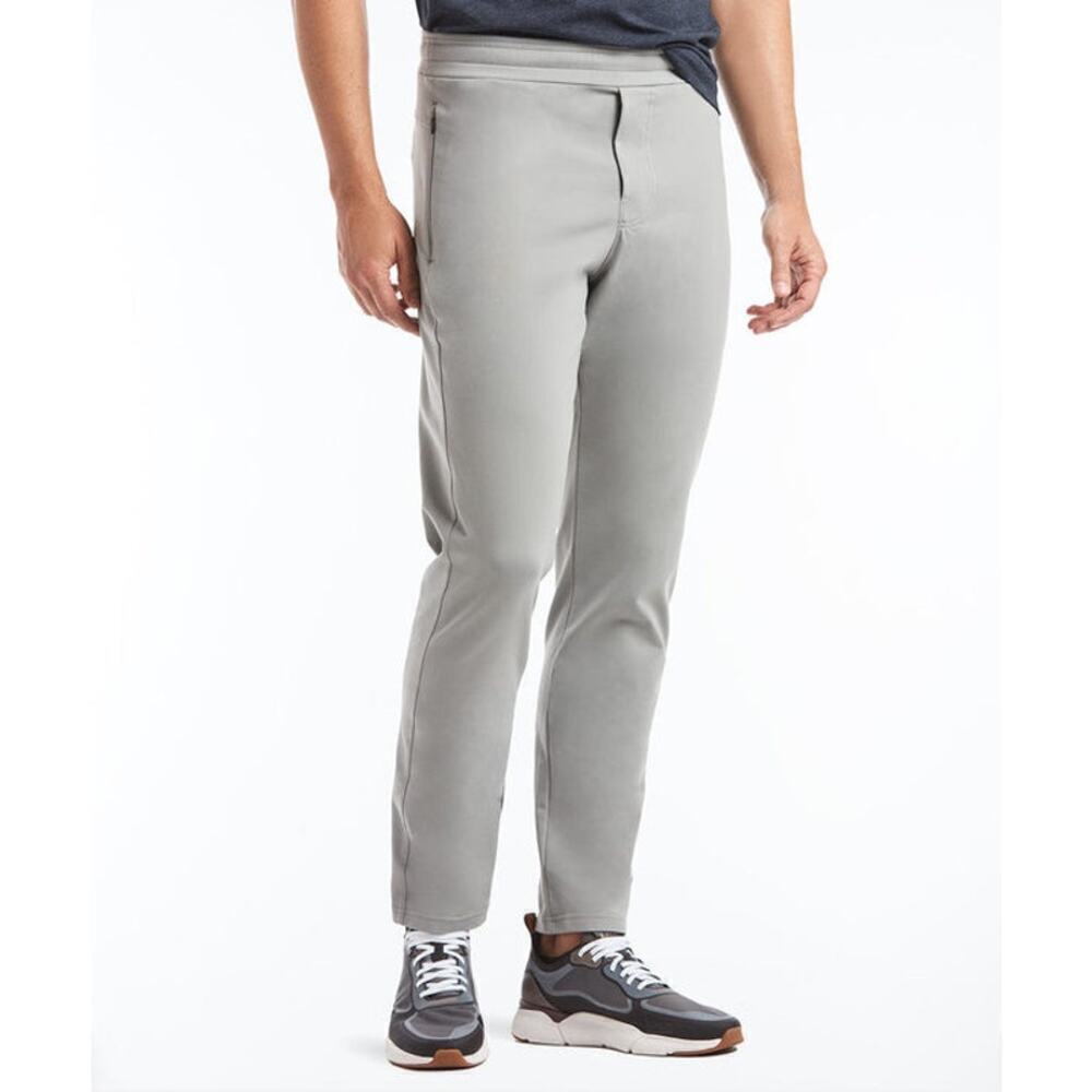 Public Rec Gamechanger Rec Pant Joggers Gray Fog Elastic Waisted Men’s Sz 38/32